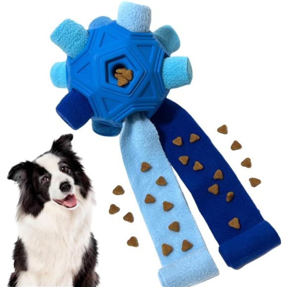 Snuffle Ball for Dog Toys Unbreakable Upgrade Ball Interactive Toy Foraging